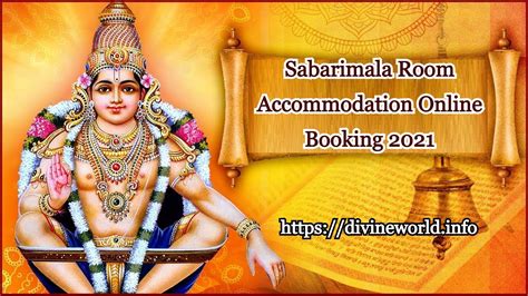 sabarimala accommodation online booking.